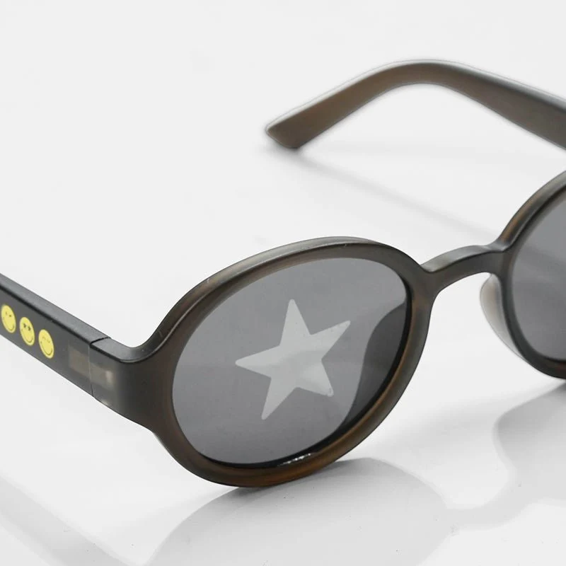 SmileyWorld Kids Sunglasses Oval Obsidian Black - Image 9