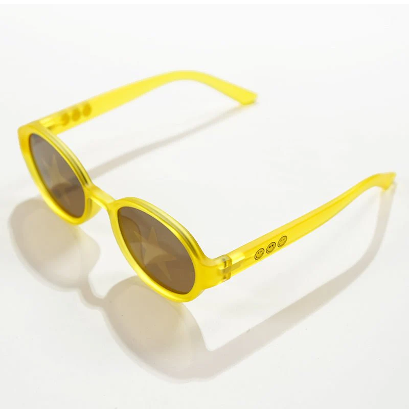 SmileyWorld Kids Sunglasses Oval Sunlight Yellow - Image 6