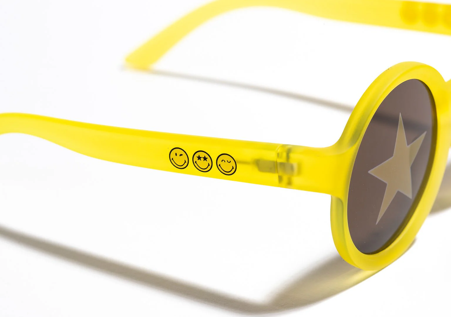SmileyWorld Kids Sunglasses Round Sunlight Yellow - Image 6