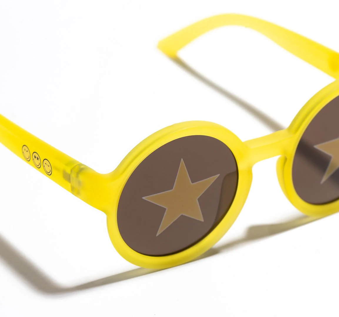 SmileyWorld Kids Sunglasses Round Sunlight Yellow - Image 7