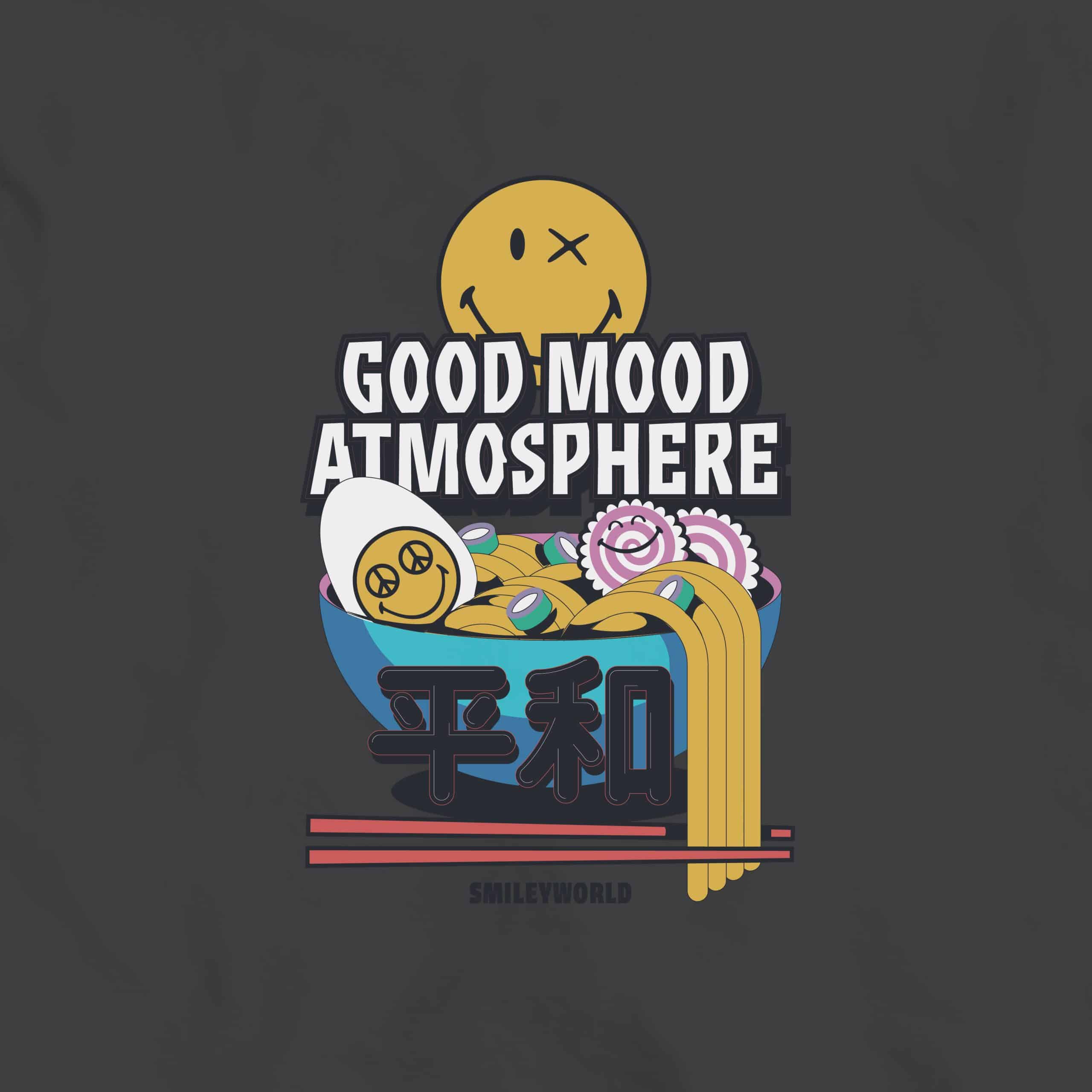 Smileyworld® Man Graphic T-Shirt (Oversized) - Image 2