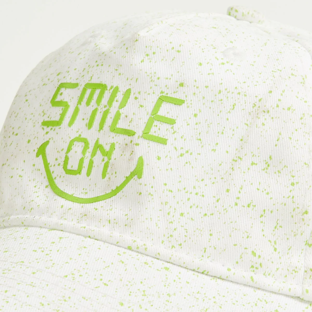SmileyWorld Men Appliqued Cap - Image 2