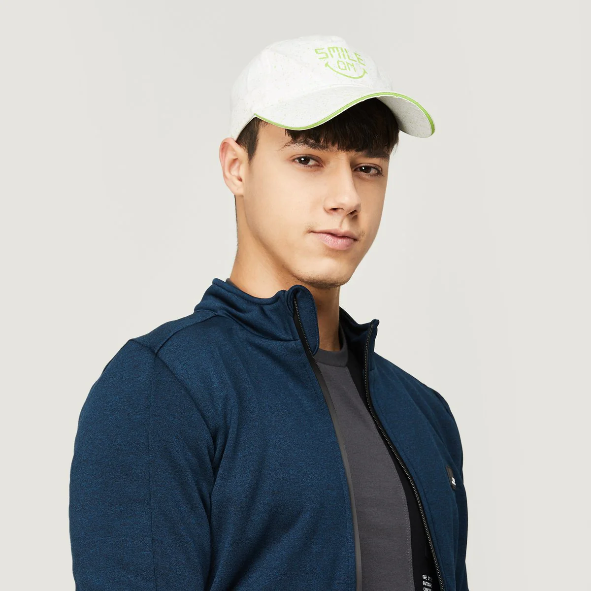 SmileyWorld Men Appliqued Cap - Image 4