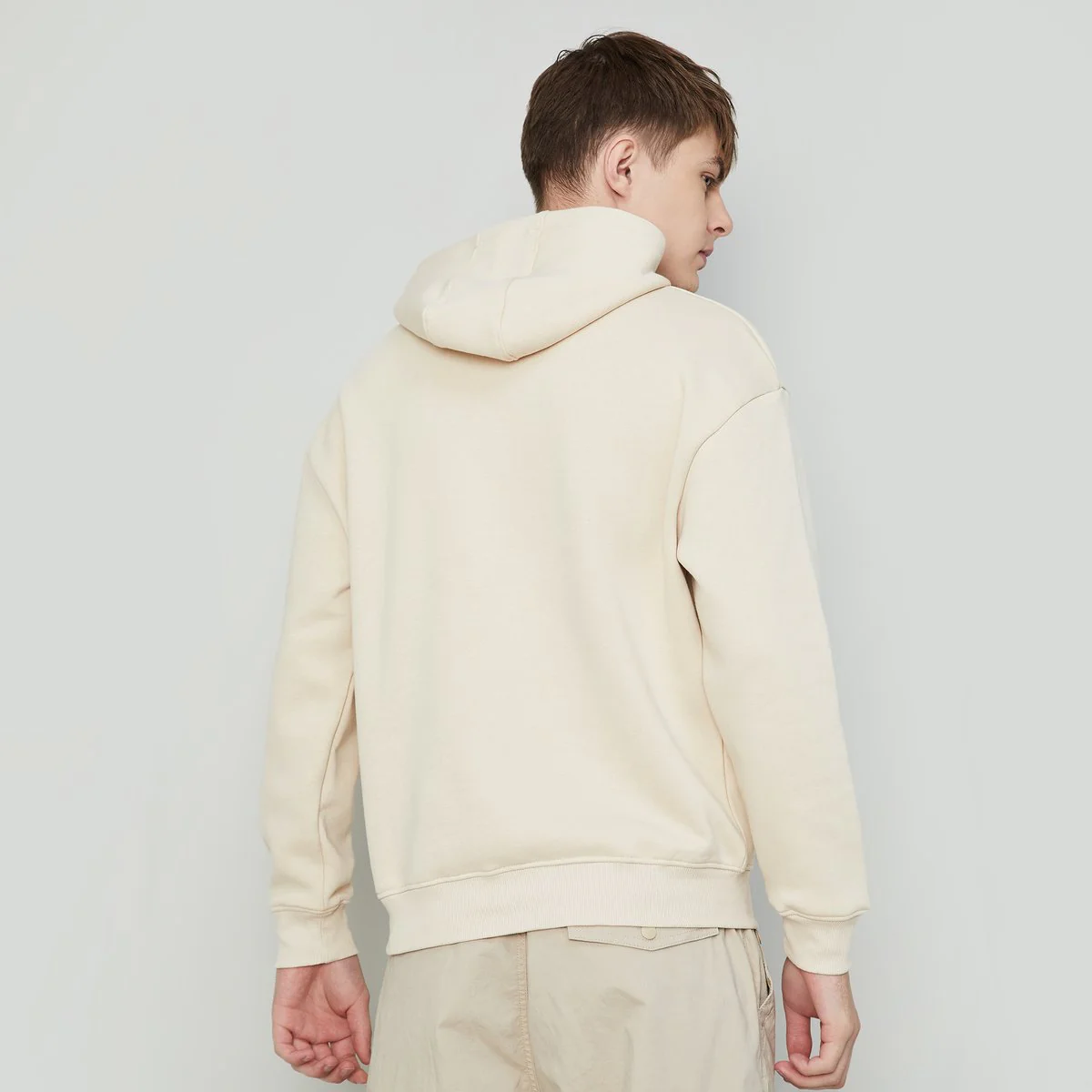 SmileyWorld Men Embroidered Hooded Sweatshirt - Image 5
