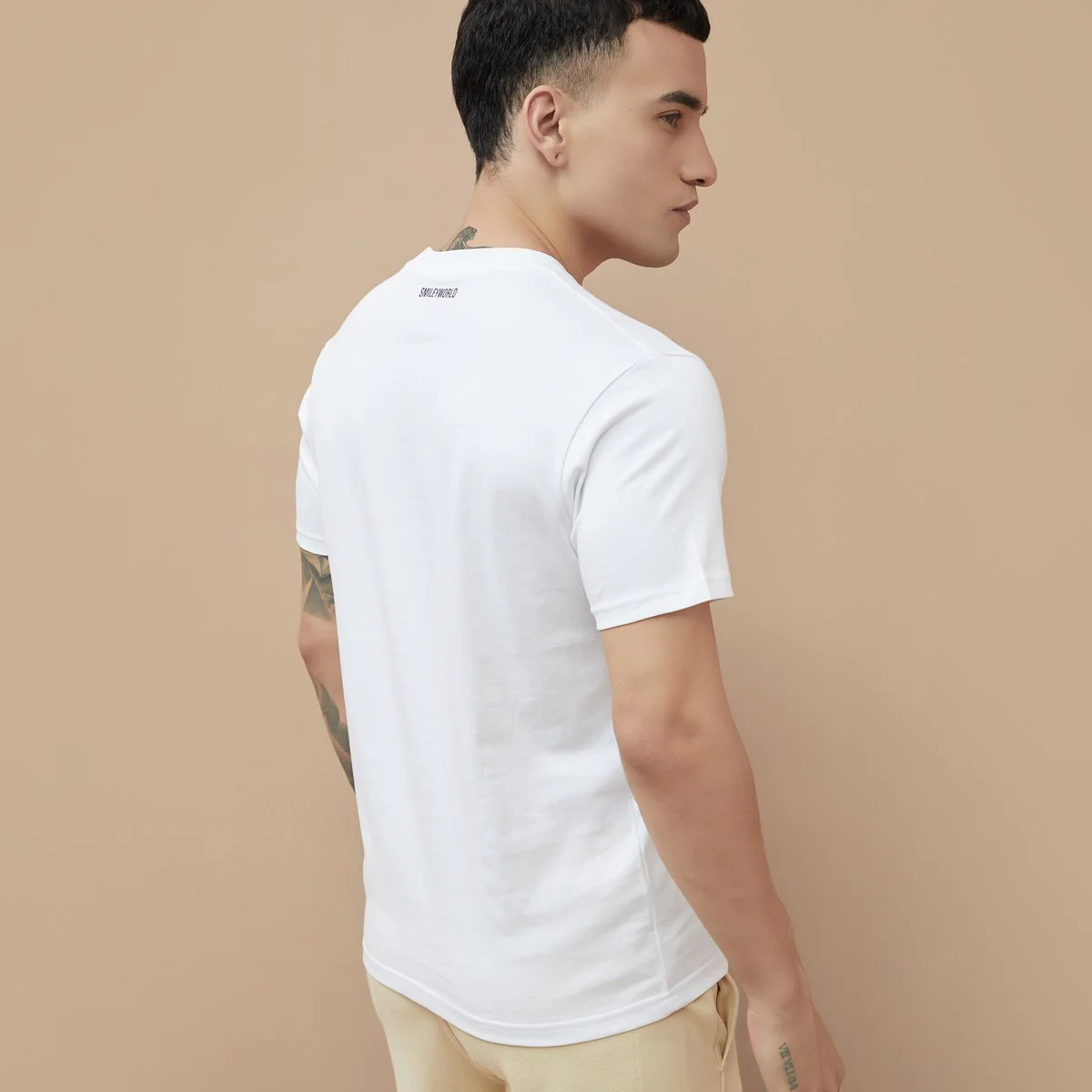 SmileyWorld Men Graphic Print T-Shirt - Image 6