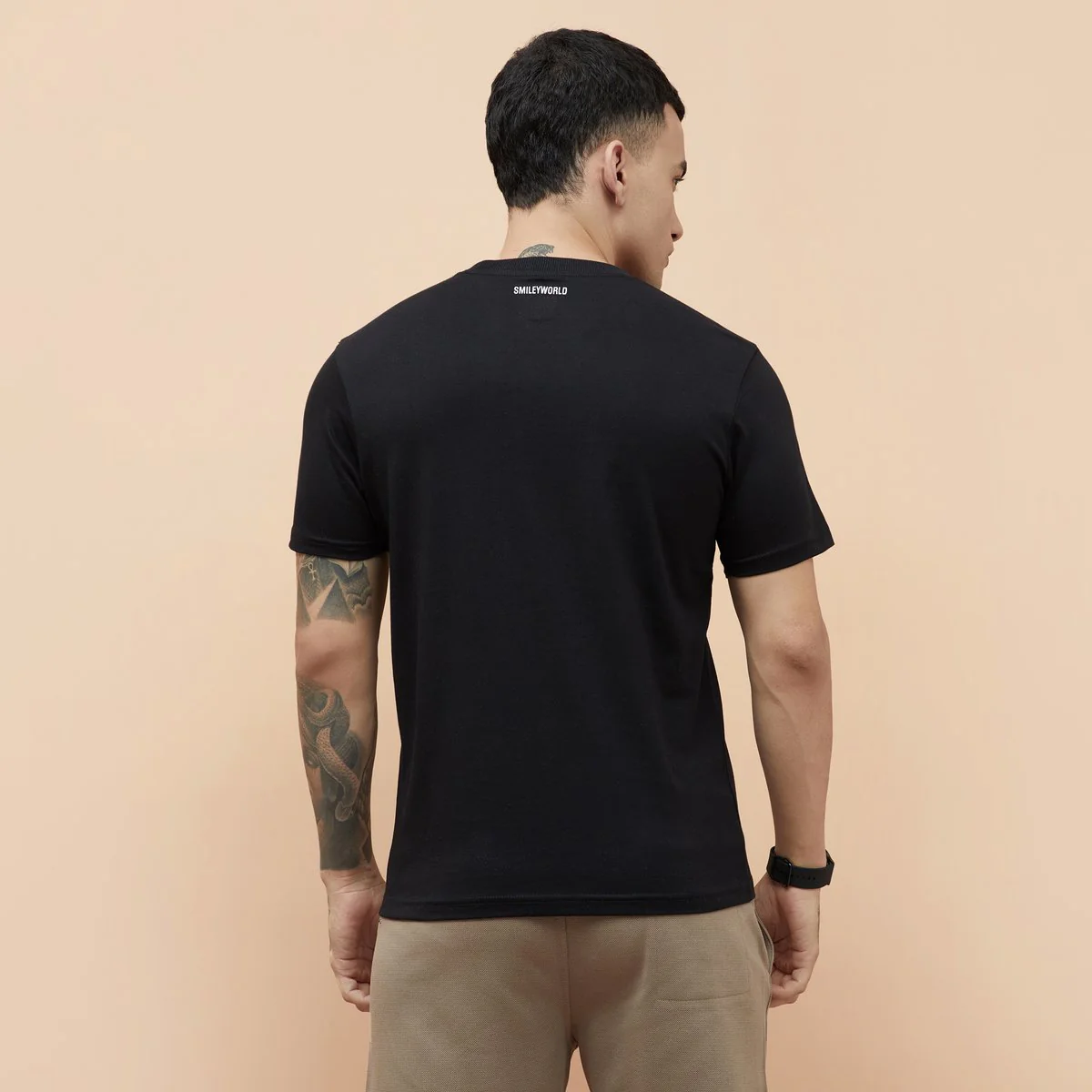 SmileyWorld Men Graphic Print T-Shirt - Image 6