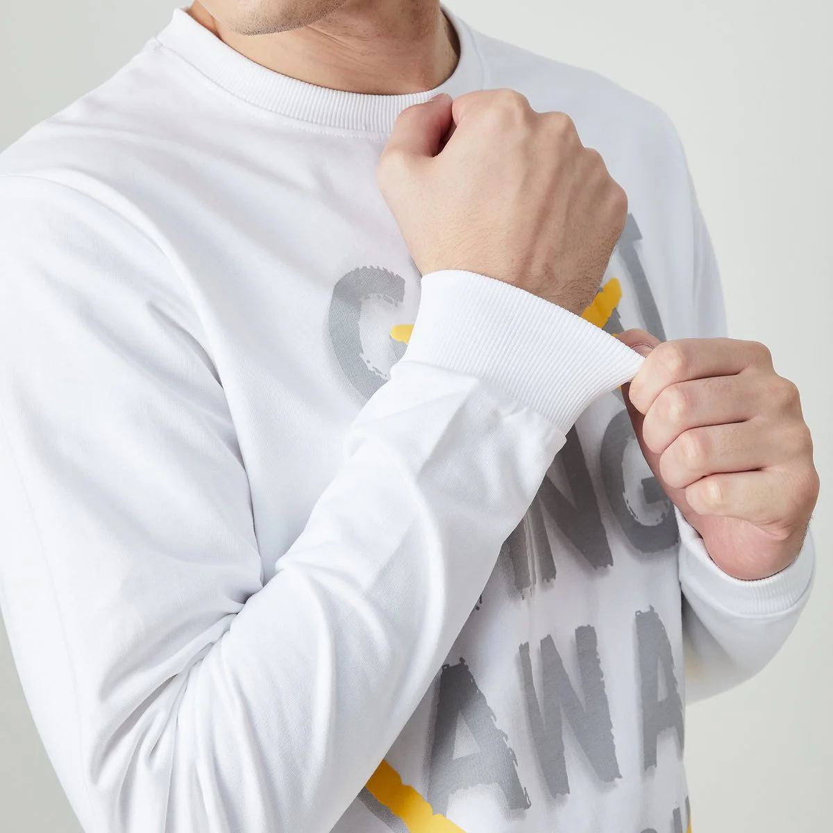 SmileyWorld Men Graphic Printed Sweatshirt - Image 2