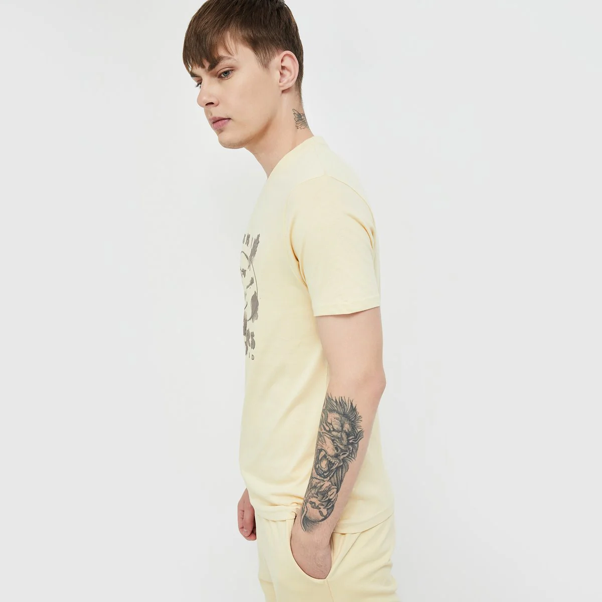 SmileyWorld Men Graphic Printed T-Shirt - Image 4