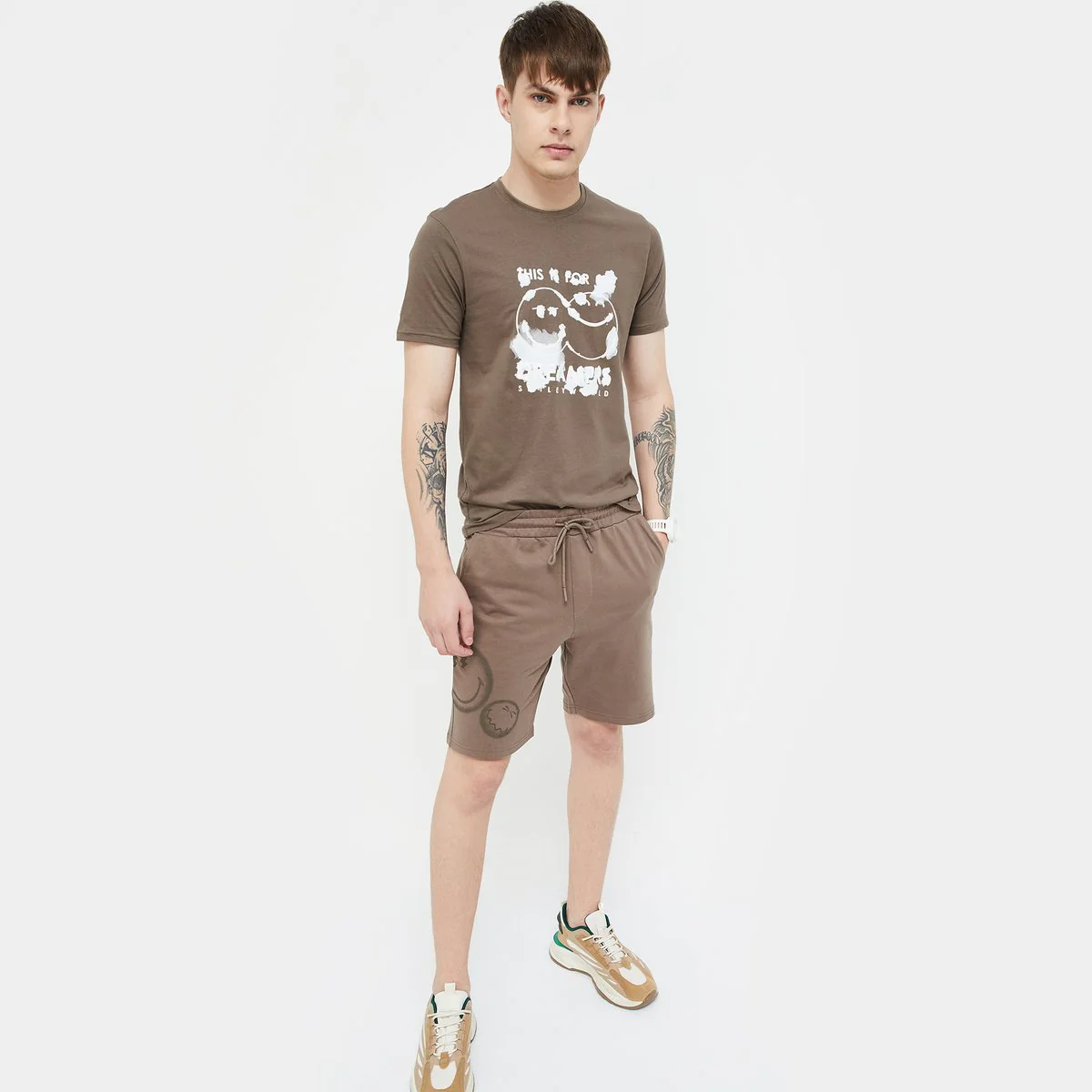 SmileyWorld Men Graphic Printed T-Shirt - Image 4