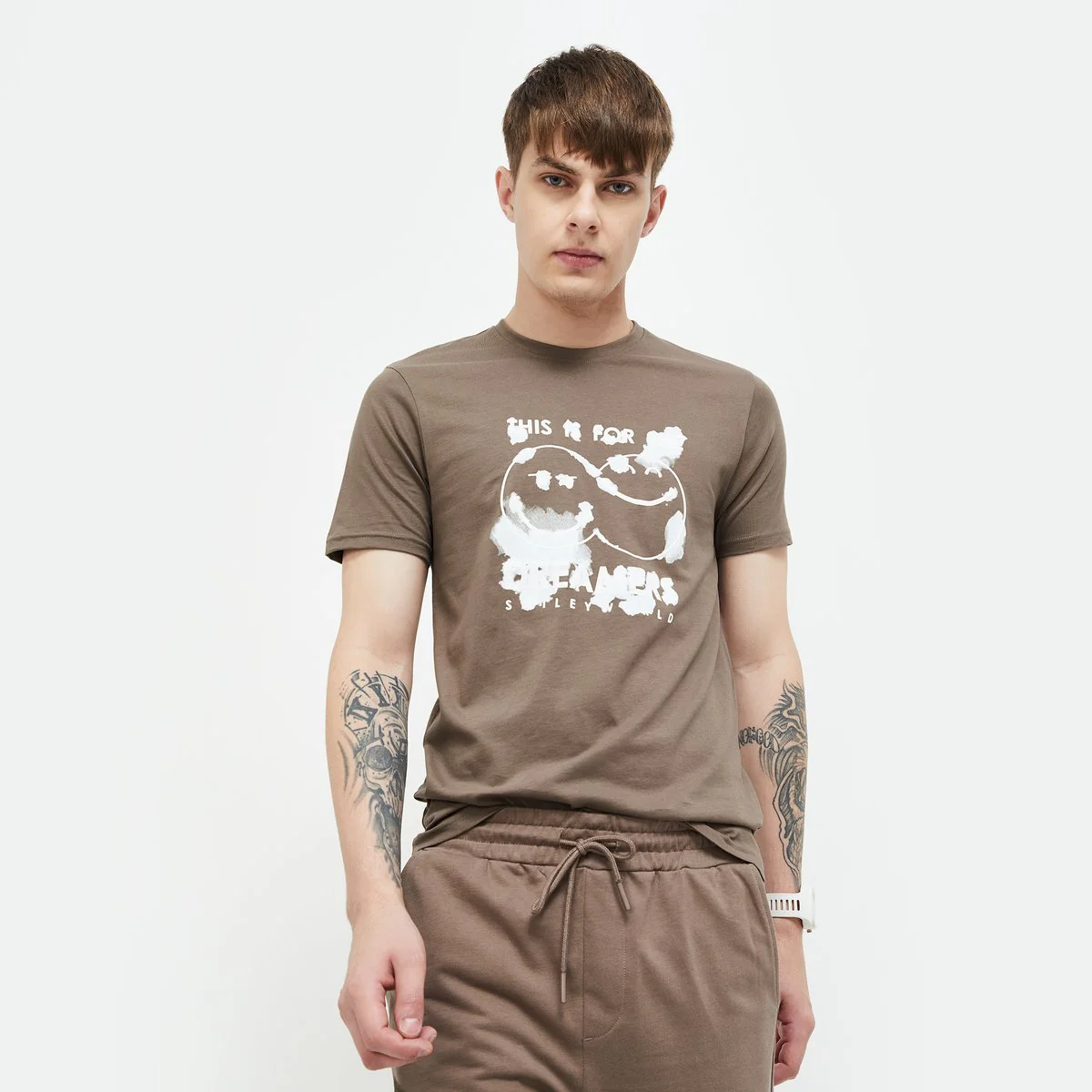 SmileyWorld Men Graphic Printed T-Shirt - Image 5