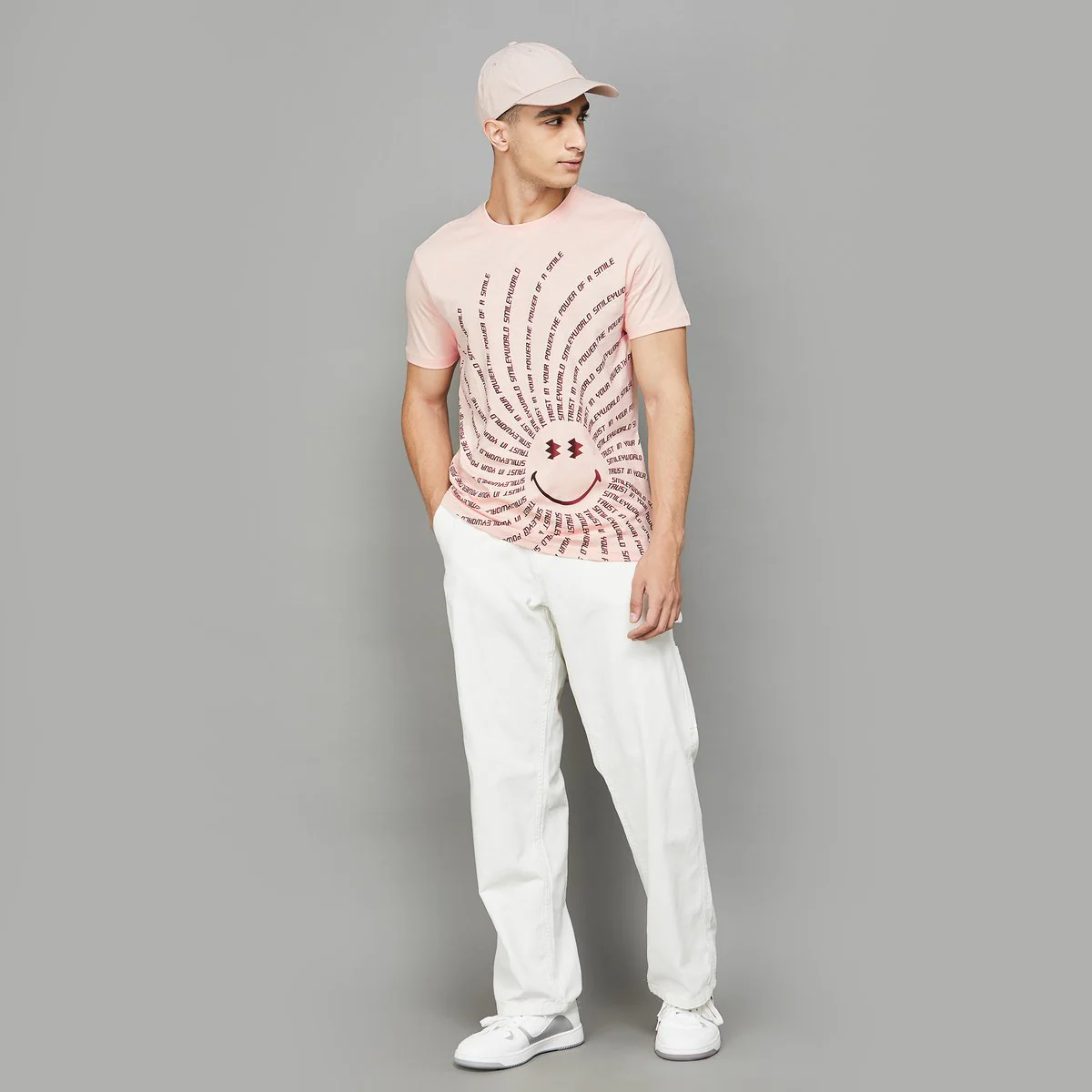 SmileyWorld Men Graphic Printed T-Shirt - Image 2