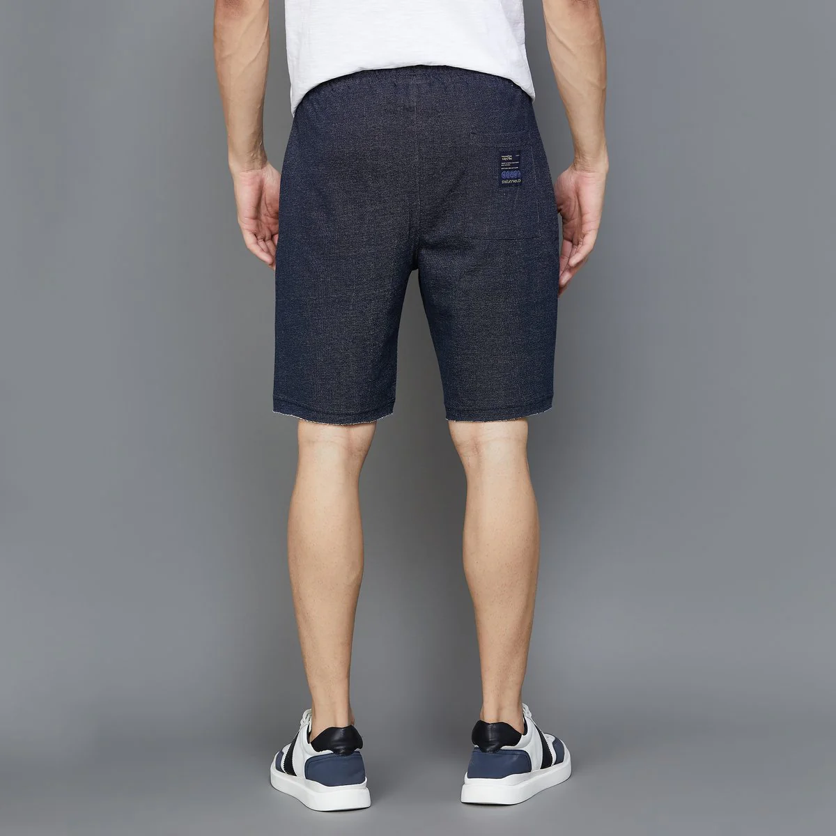 SmileyWorld Men Logo Printed Shorts - Image 5