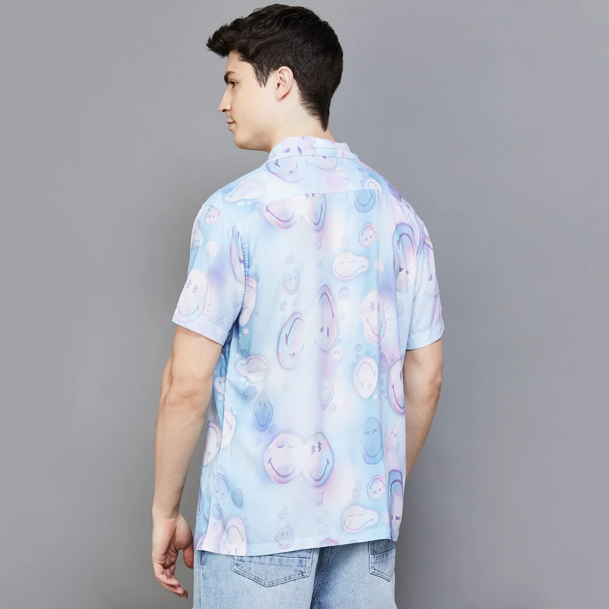 SmileyWorld Men Printed Casual Shirt - Image 5