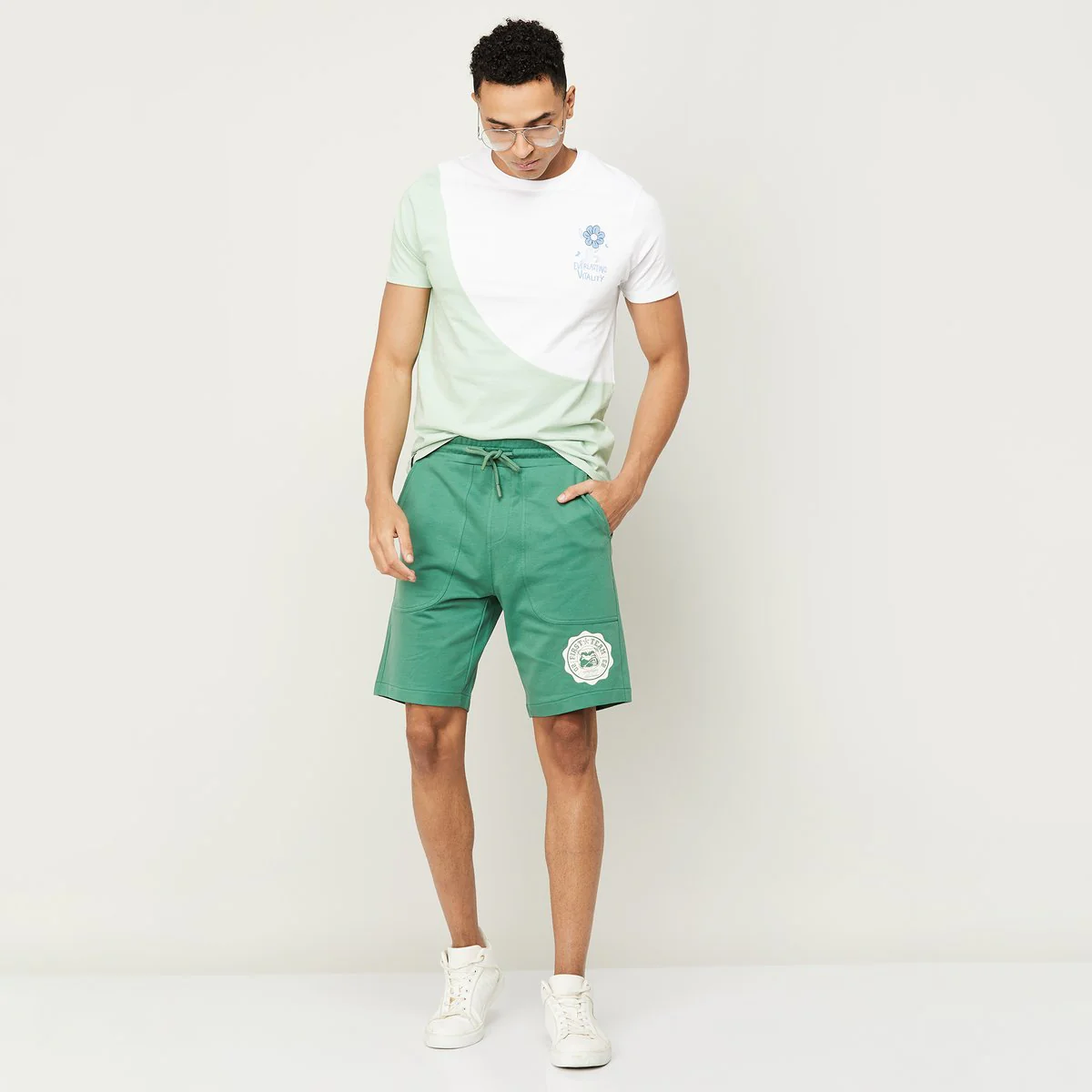SmileyWorld Men Printed Crew Neck T-Shirt - Image 6