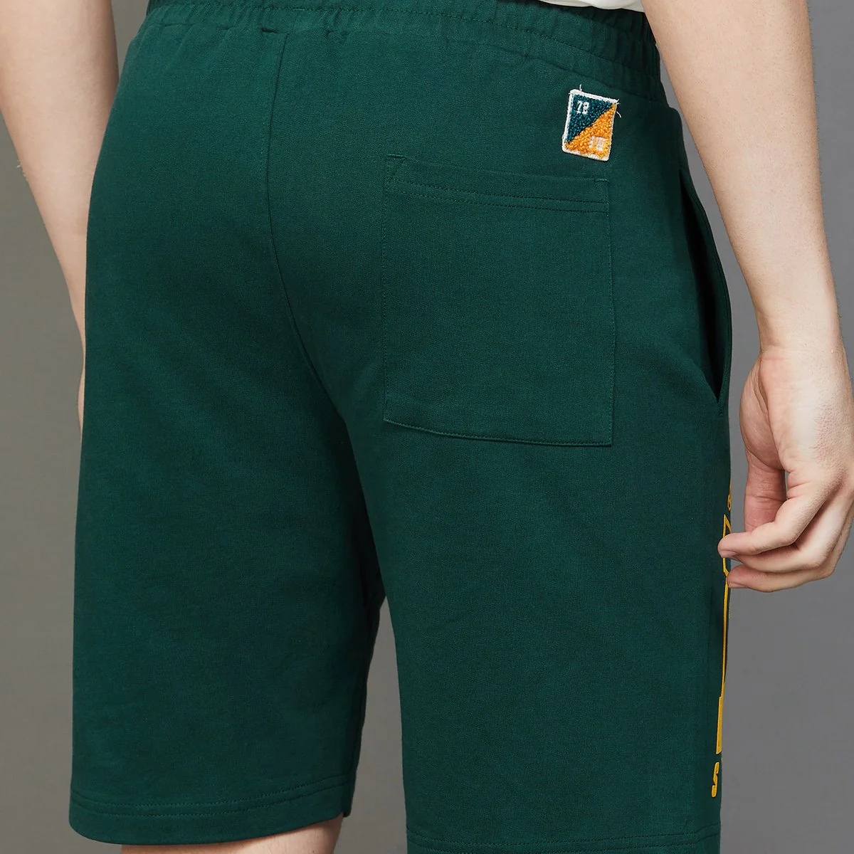 SmileyWorld Men Printed Elasticated Casual Shorts - Image 3