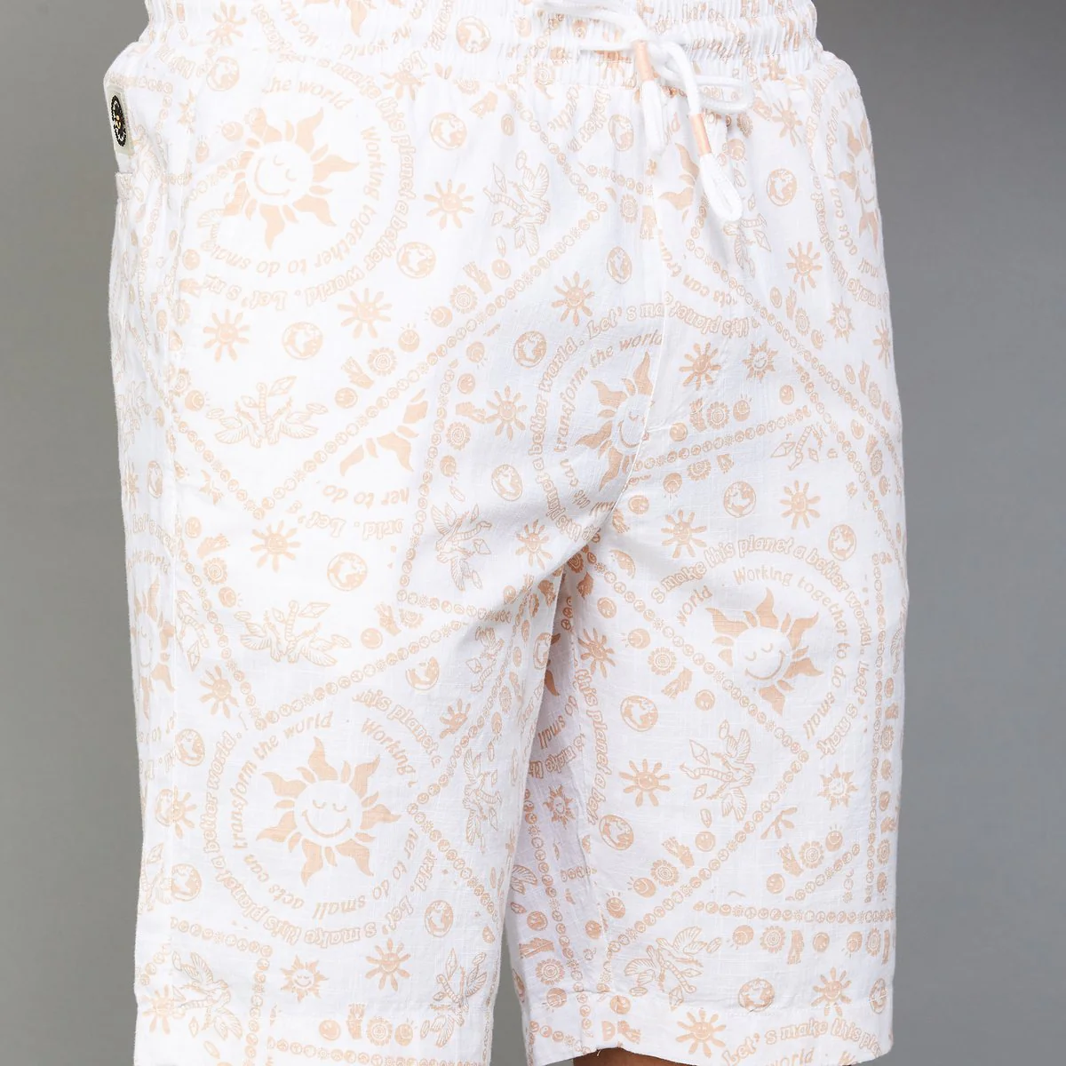 SmileyWorld Men Printed Regular Fit Shorts - Image 14