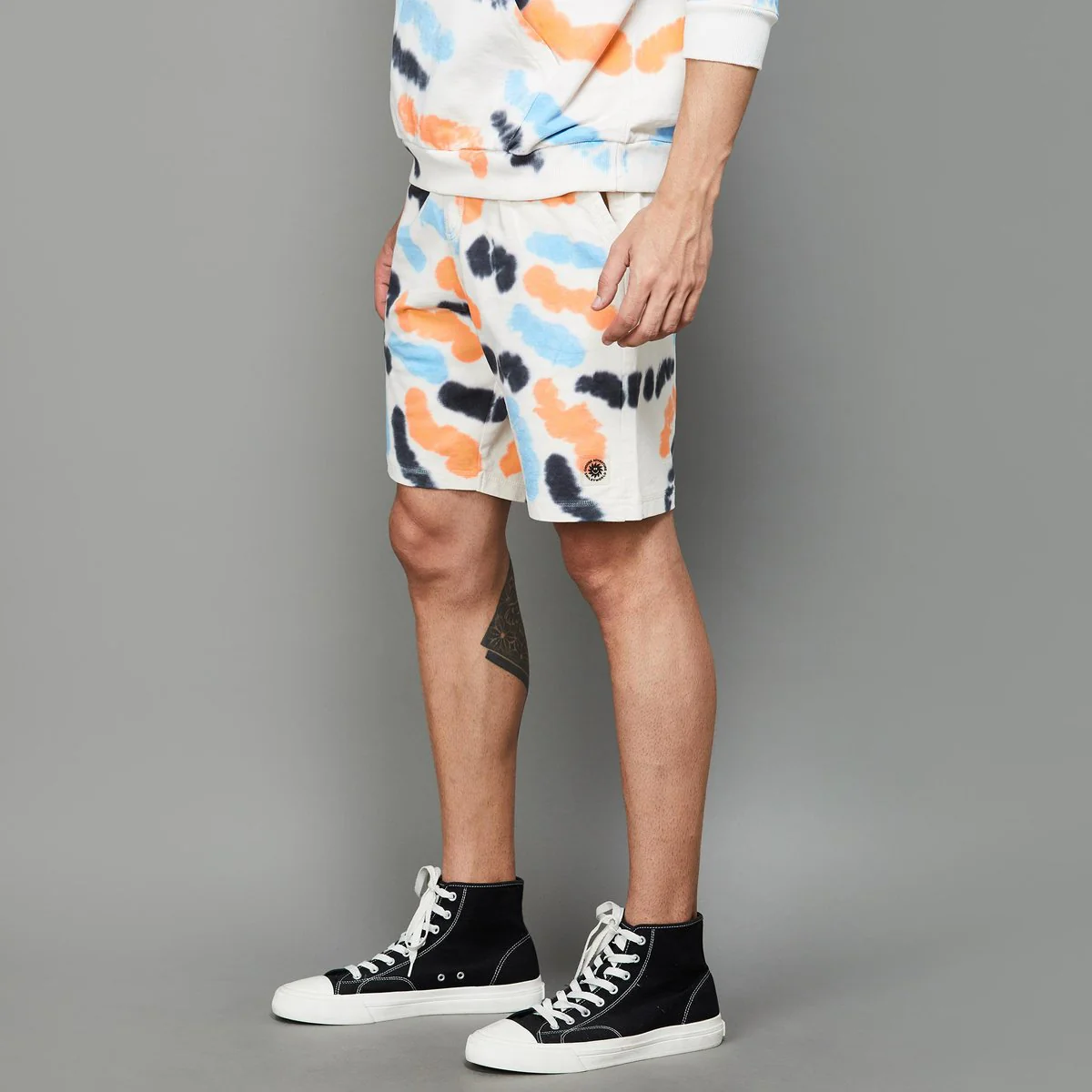 SmileyWorld Men Printed Regular Shorts - Image 3