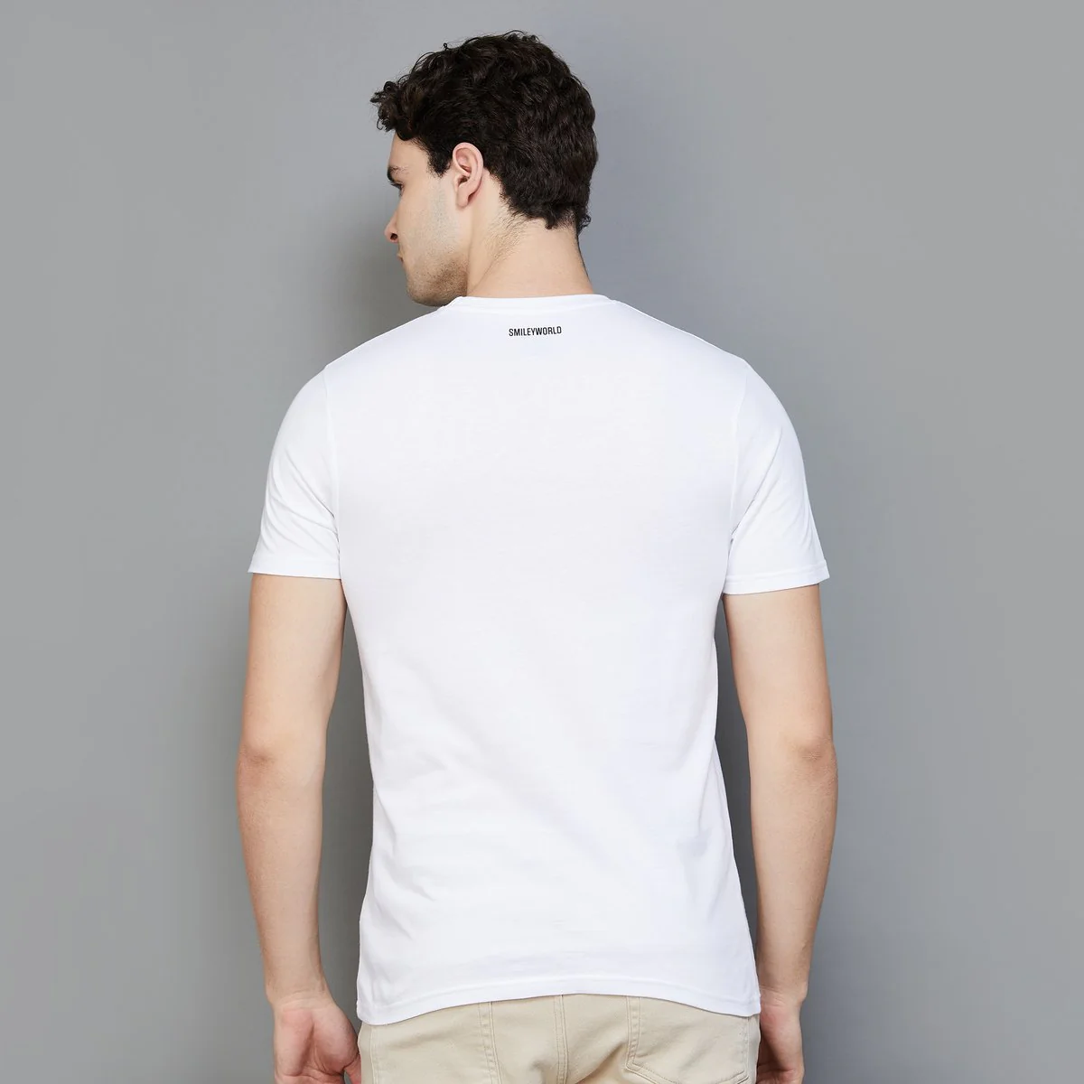 SmileyWorld Men Printed Regular T-Shirt - Image 5