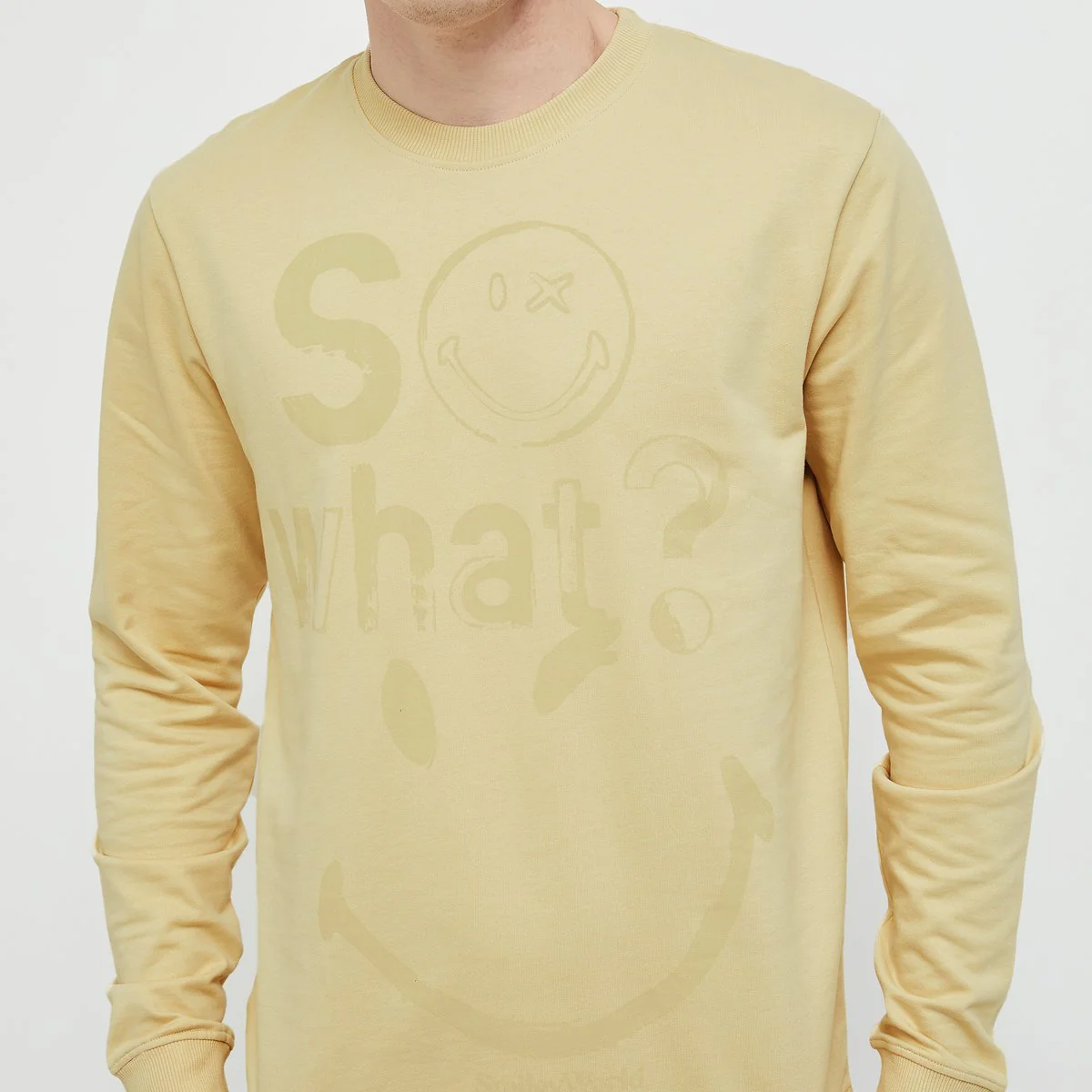 SmileyWorld Men Printed Sweatshirt - Image 4