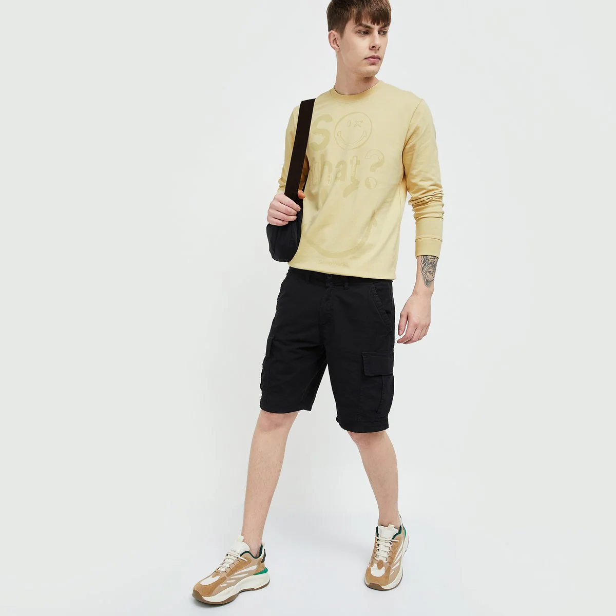 SmileyWorld Men Printed Sweatshirt - Image 5