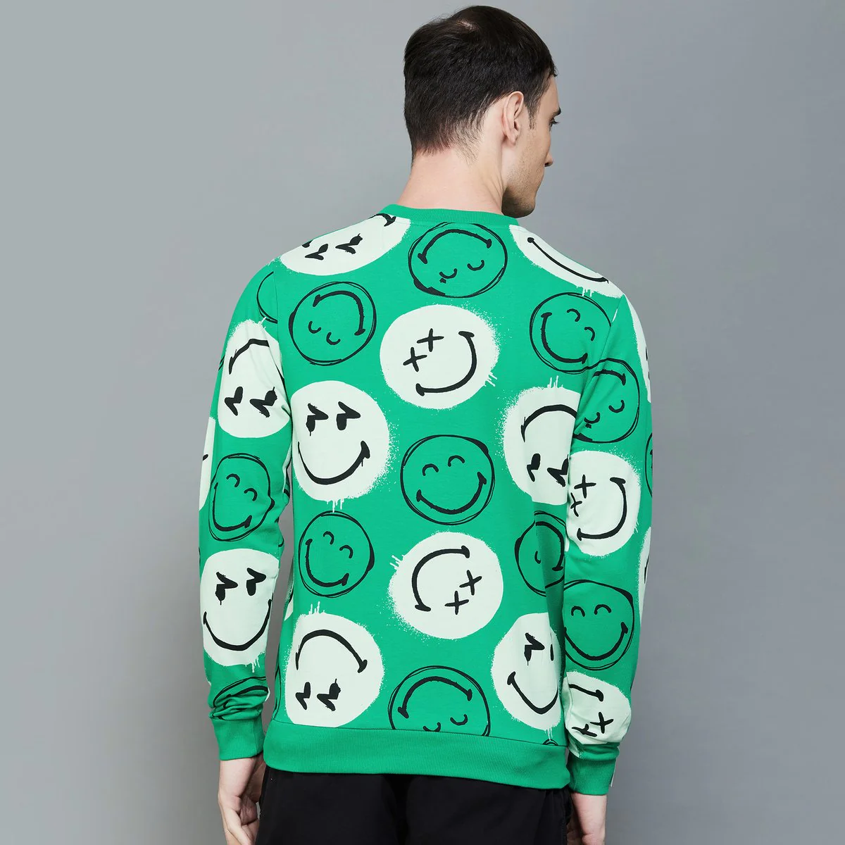 SmileyWorld Men Printed Sweatshirt - Image 5
