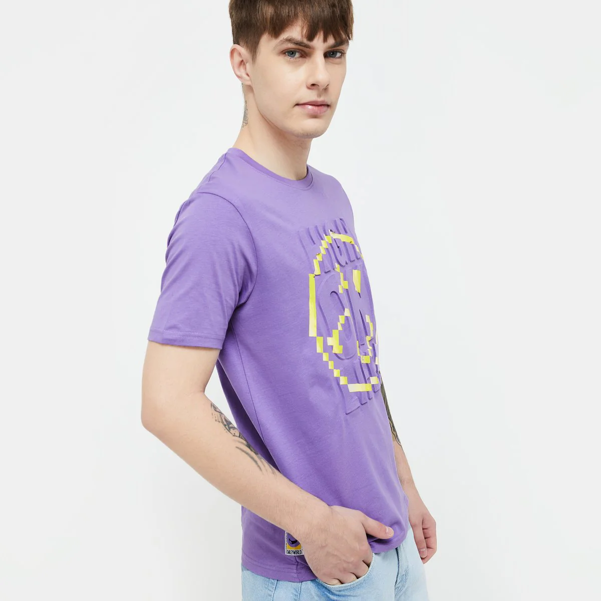 SmileyWorld Men Printed T-Shirt - Image 2