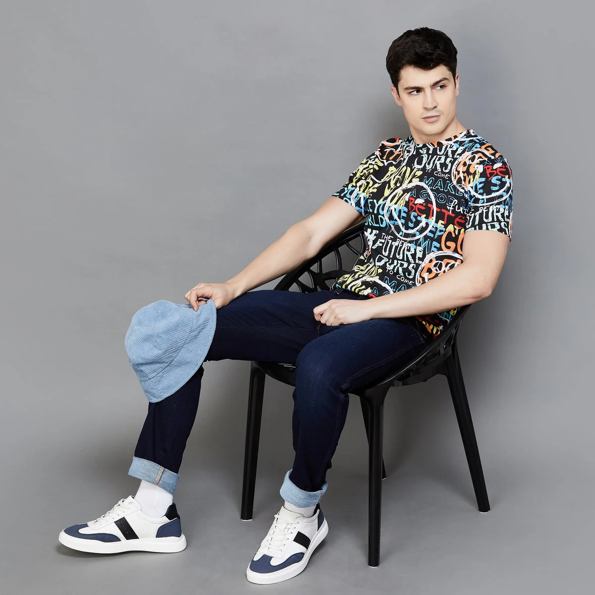 SmileyWorld Men Printed T-Shirt - Image 2