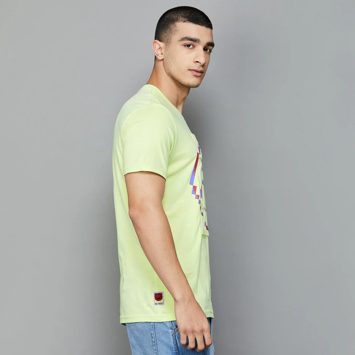 SmileyWorld Men Printed T-Shirt - Image 3