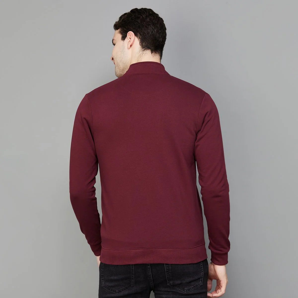 SmileyWorld Men Printed Zip-Up Sweatshirt - Image 4