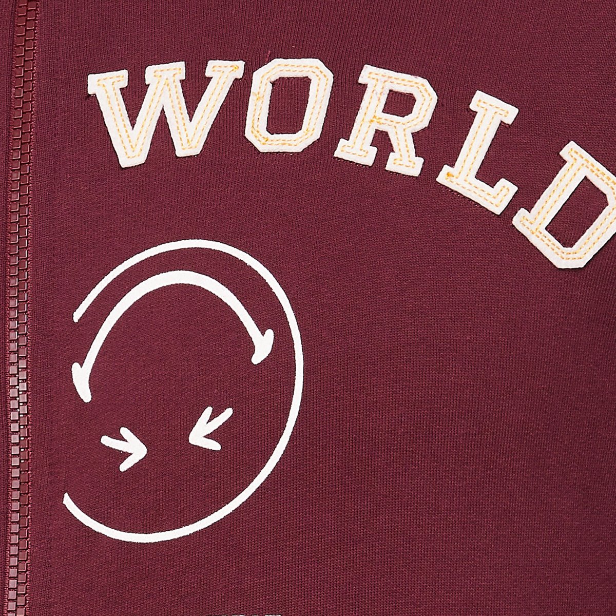 SmileyWorld Men Printed Zip-Up Sweatshirt - Image 6