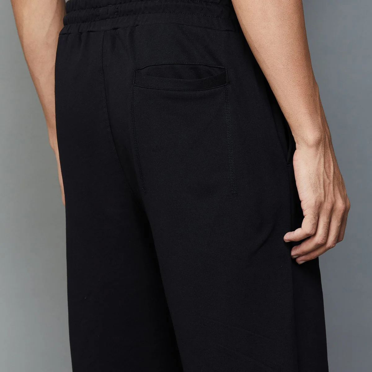 SmileyWorld Men Solid Joggers - Image 5