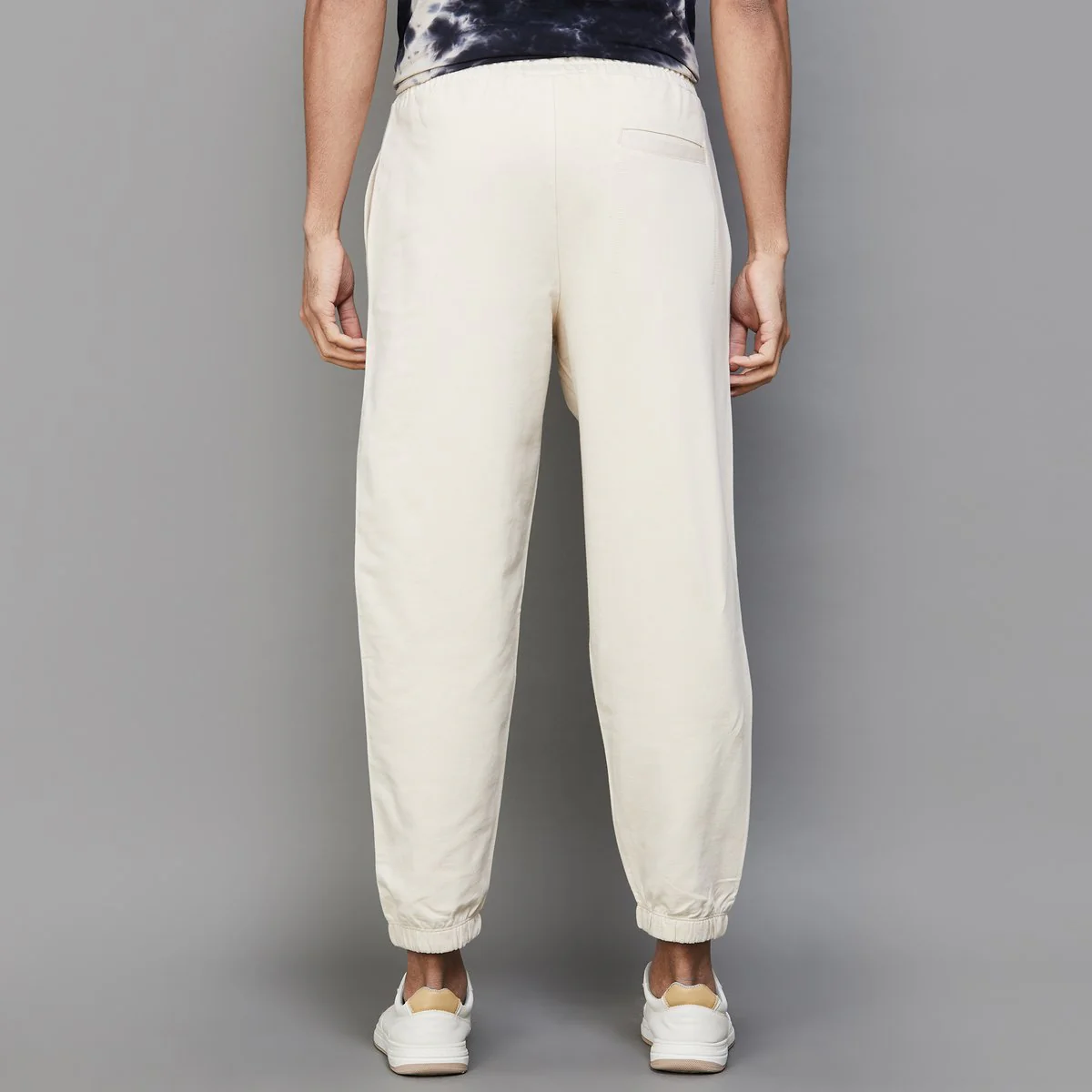 SmileyWorld Men Solid Joggers - Image 3