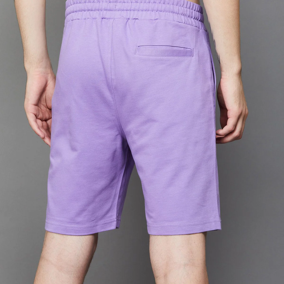 SmileyWorld Men Solid Regular Fit Shorts - Image 5