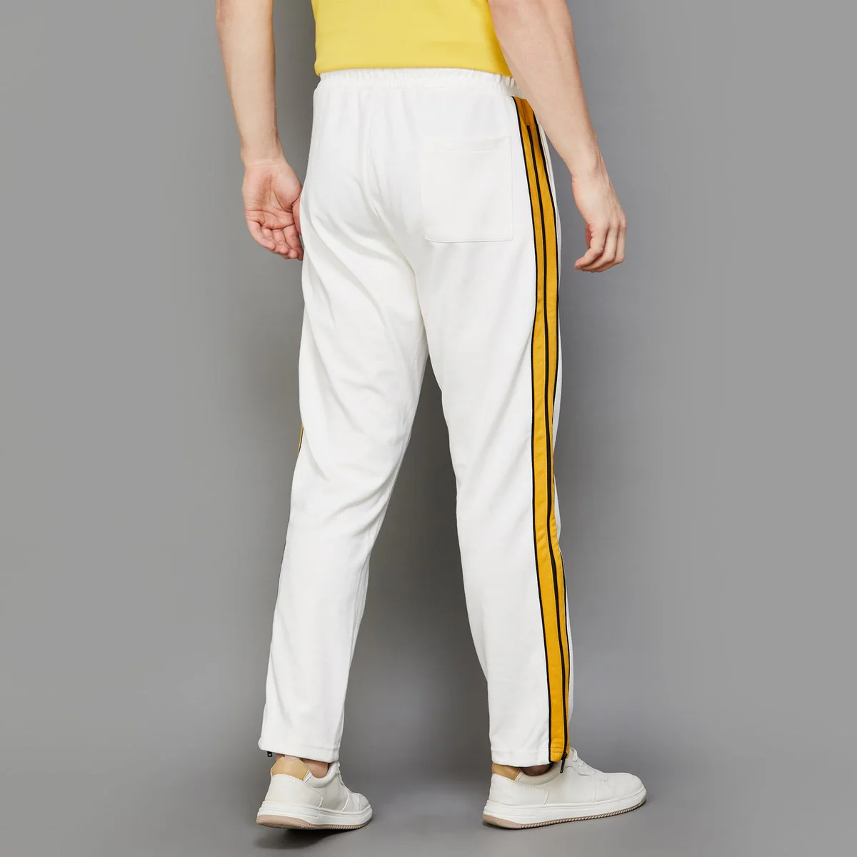 SmileyWorld Men Solid Track Pants - Image 4