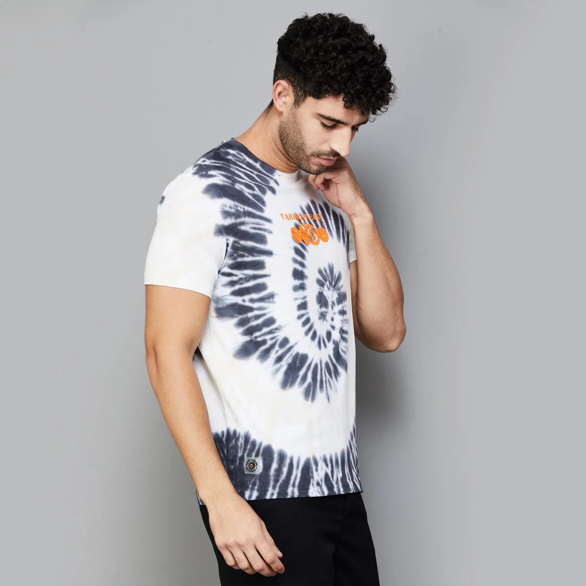 SmileyWorld Men Tie & Dye T-Shirt - Image 2