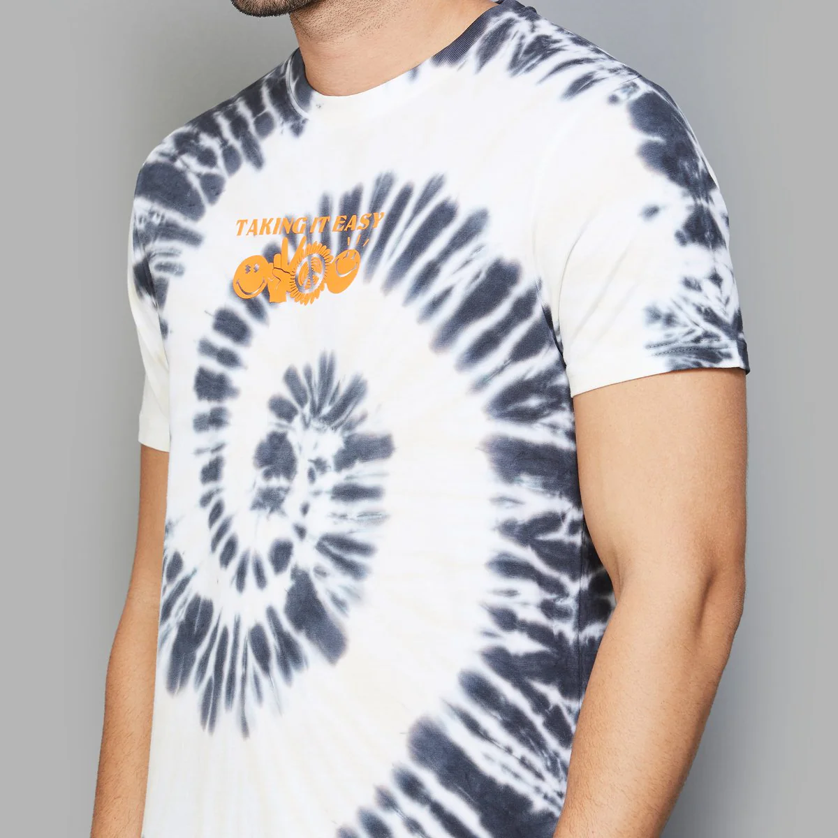 SmileyWorld Men Tie & Dye T-Shirt - Image 3