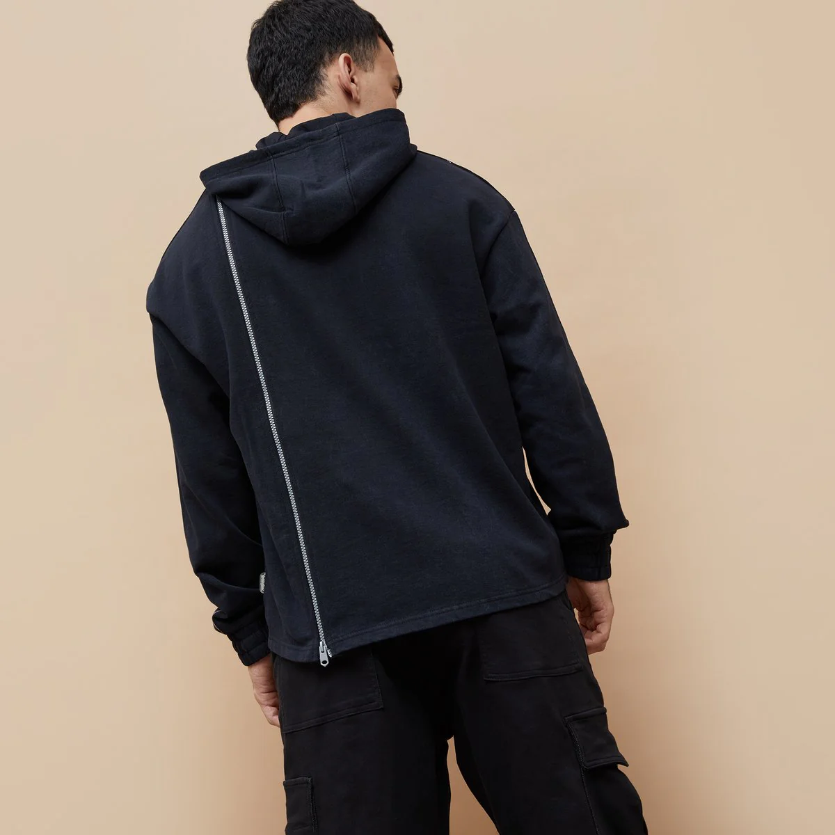 SmileyWorld Paneled Hooded Sweatshirt - Image 6