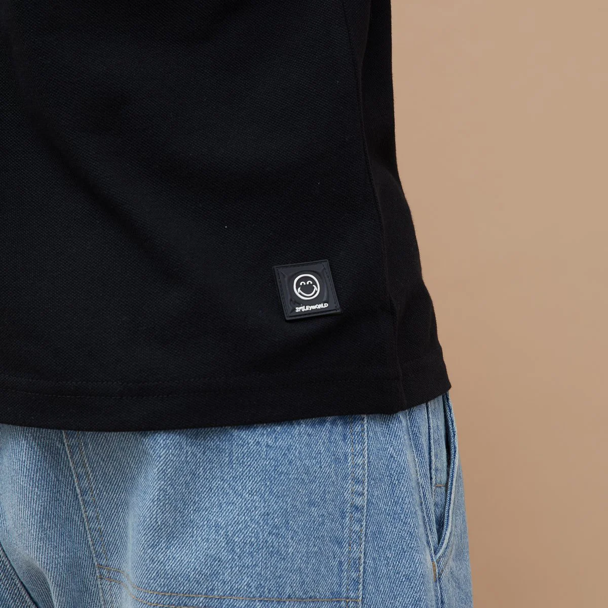 SmileyWorld Placement Printed T-Shirt - Image 5
