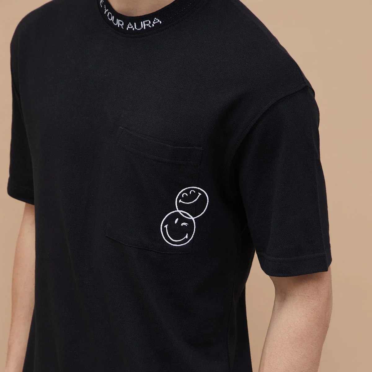 SmileyWorld Placement Printed T-Shirt - Image 6