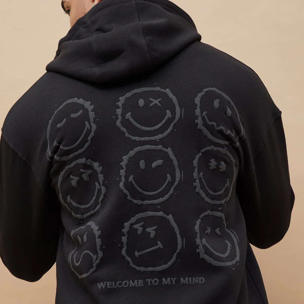 SmileyWorld Printed Hooded Sweatshirt - Image 2