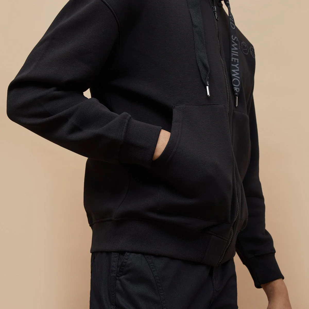 SmileyWorld Printed Hooded Sweatshirt - Image 6