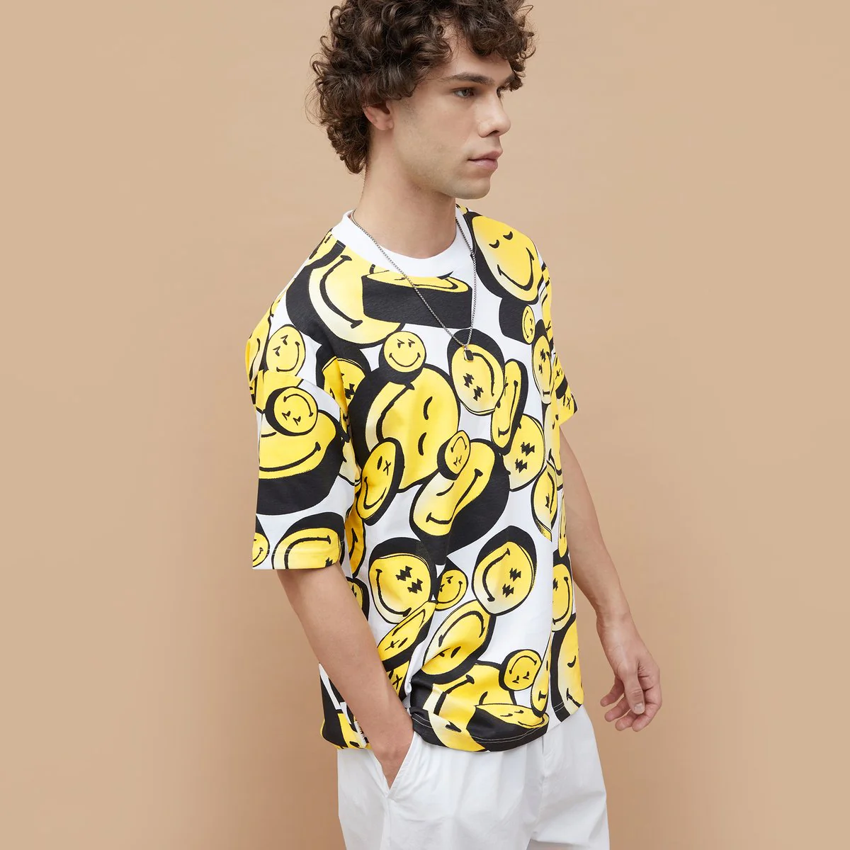 SmileyWorld Printed T-Shirt - Image 3