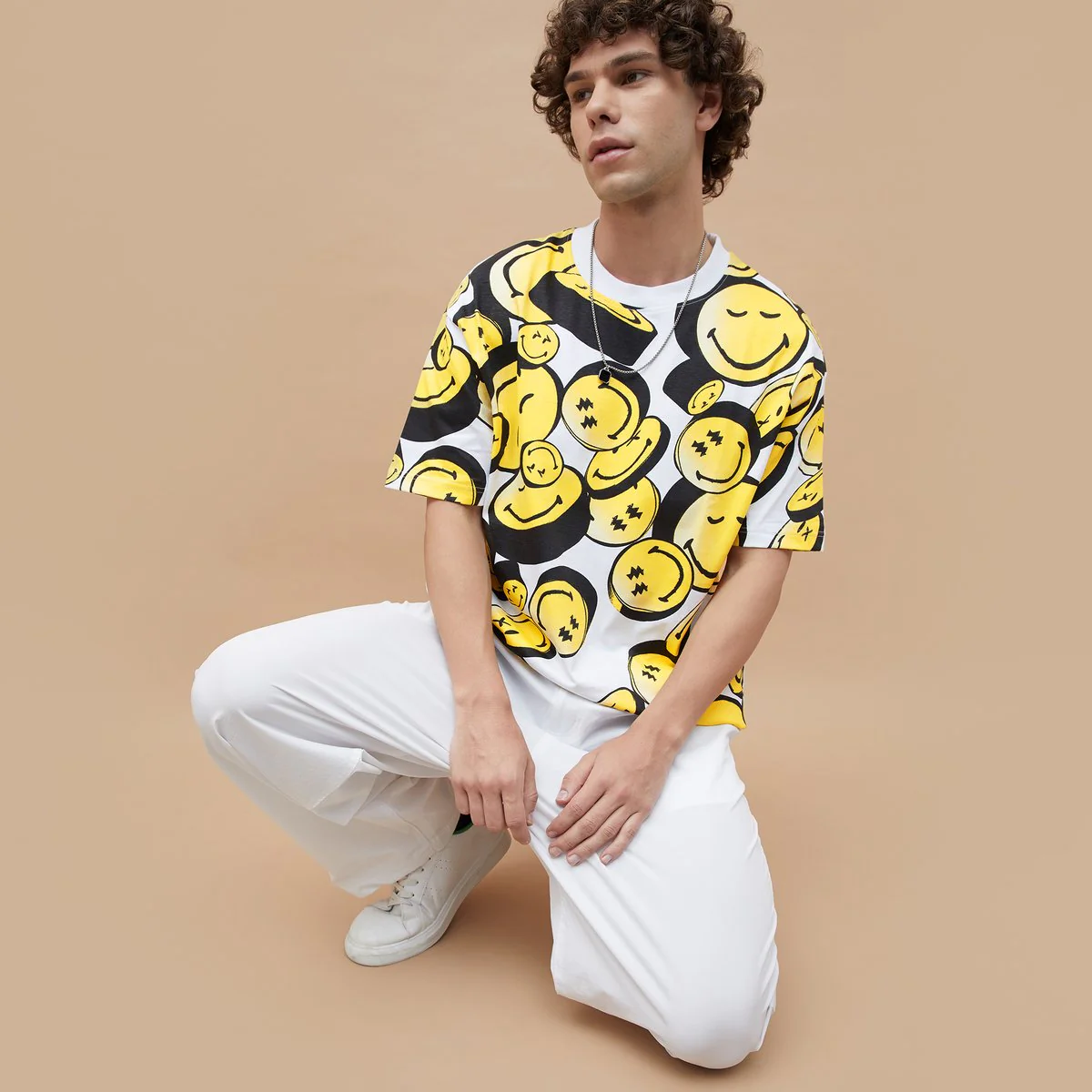 SmileyWorld Printed T-Shirt - Image 7