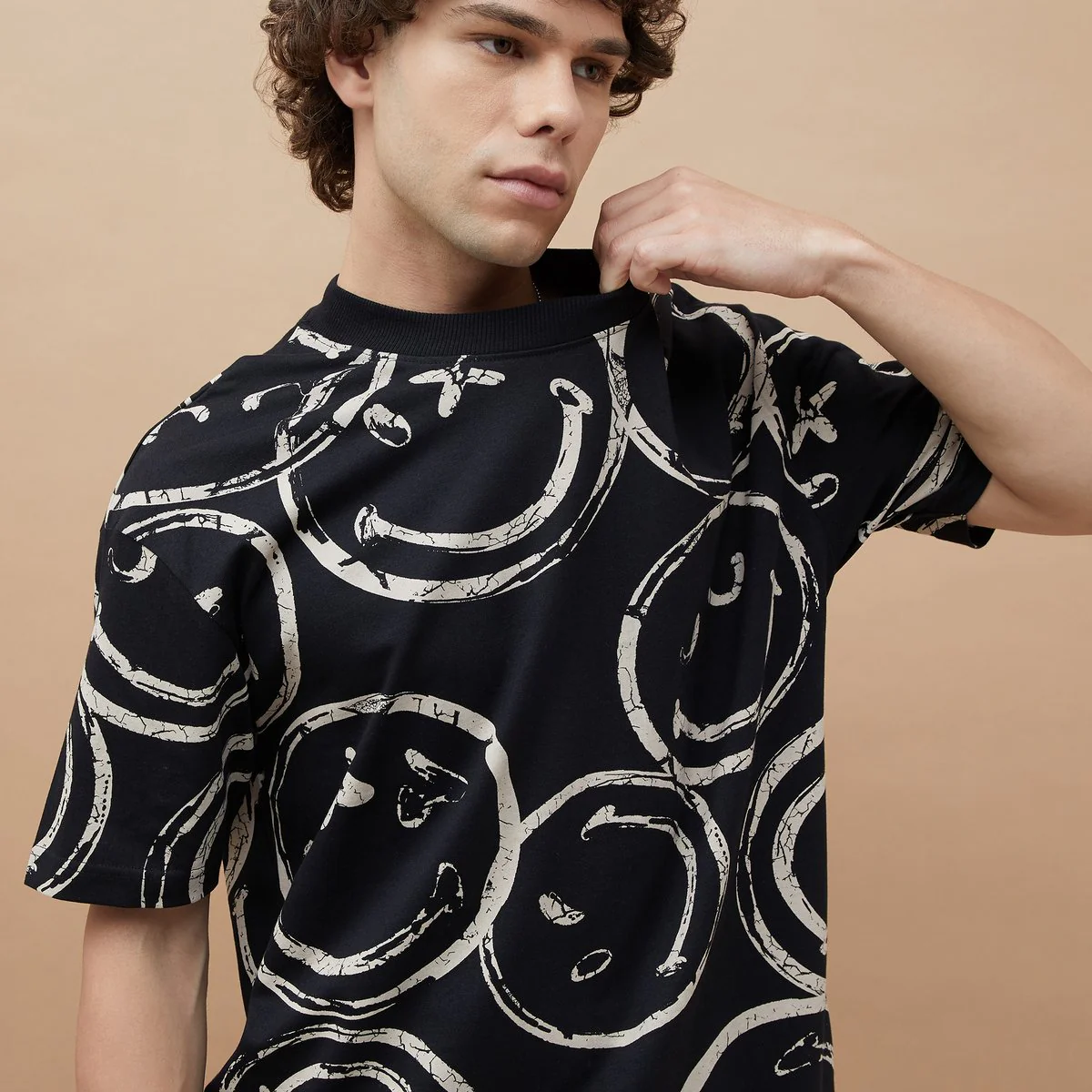 SmileyWorld Printed T-Shirt - Image 4