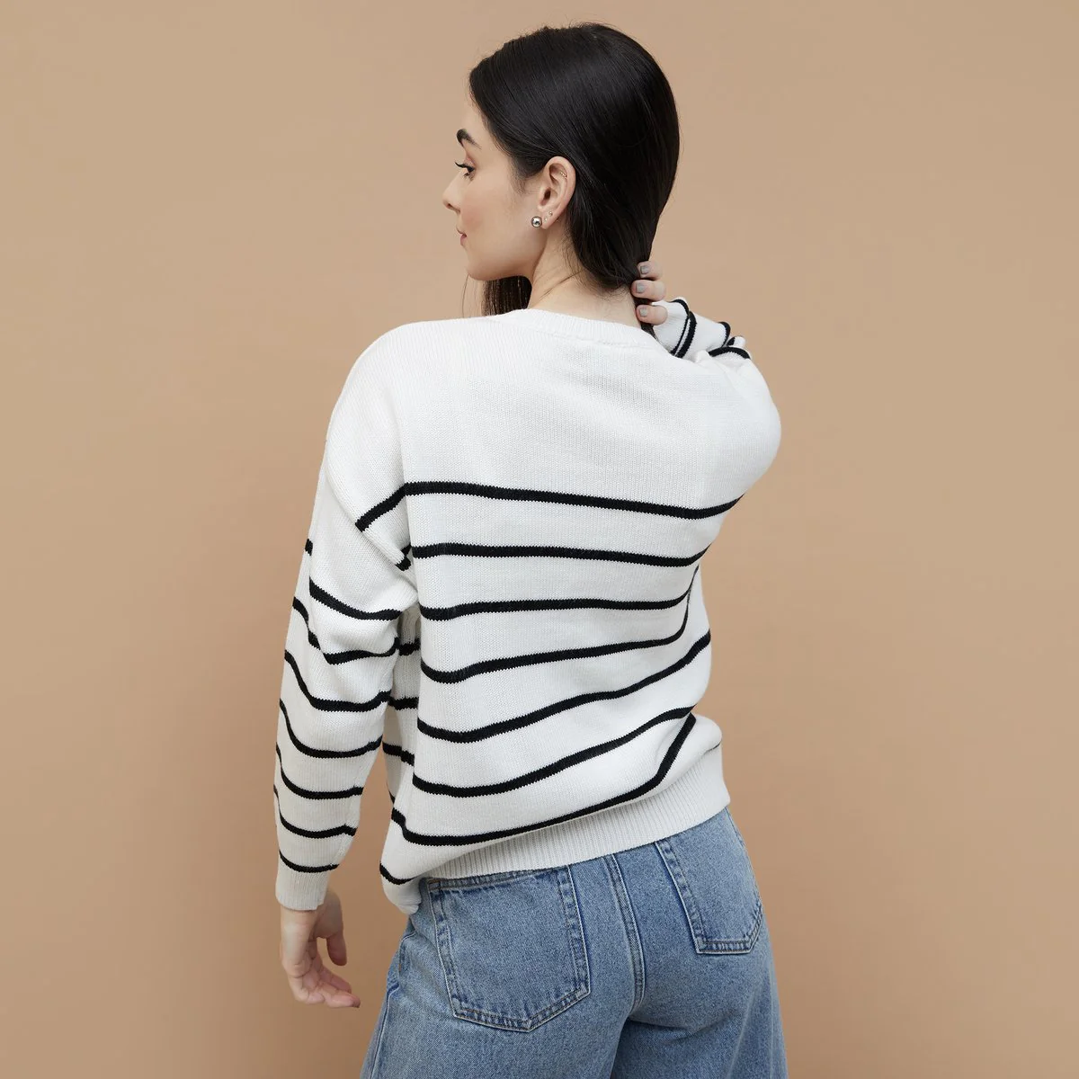 SmileyWorld Striped Sweater - Image 5