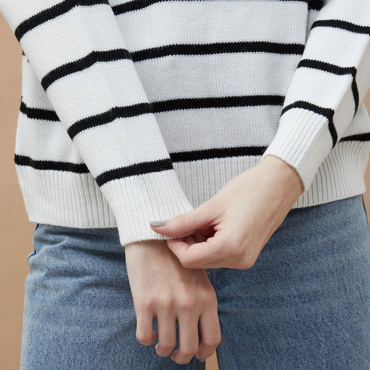 SmileyWorld Striped Sweater - Image 6