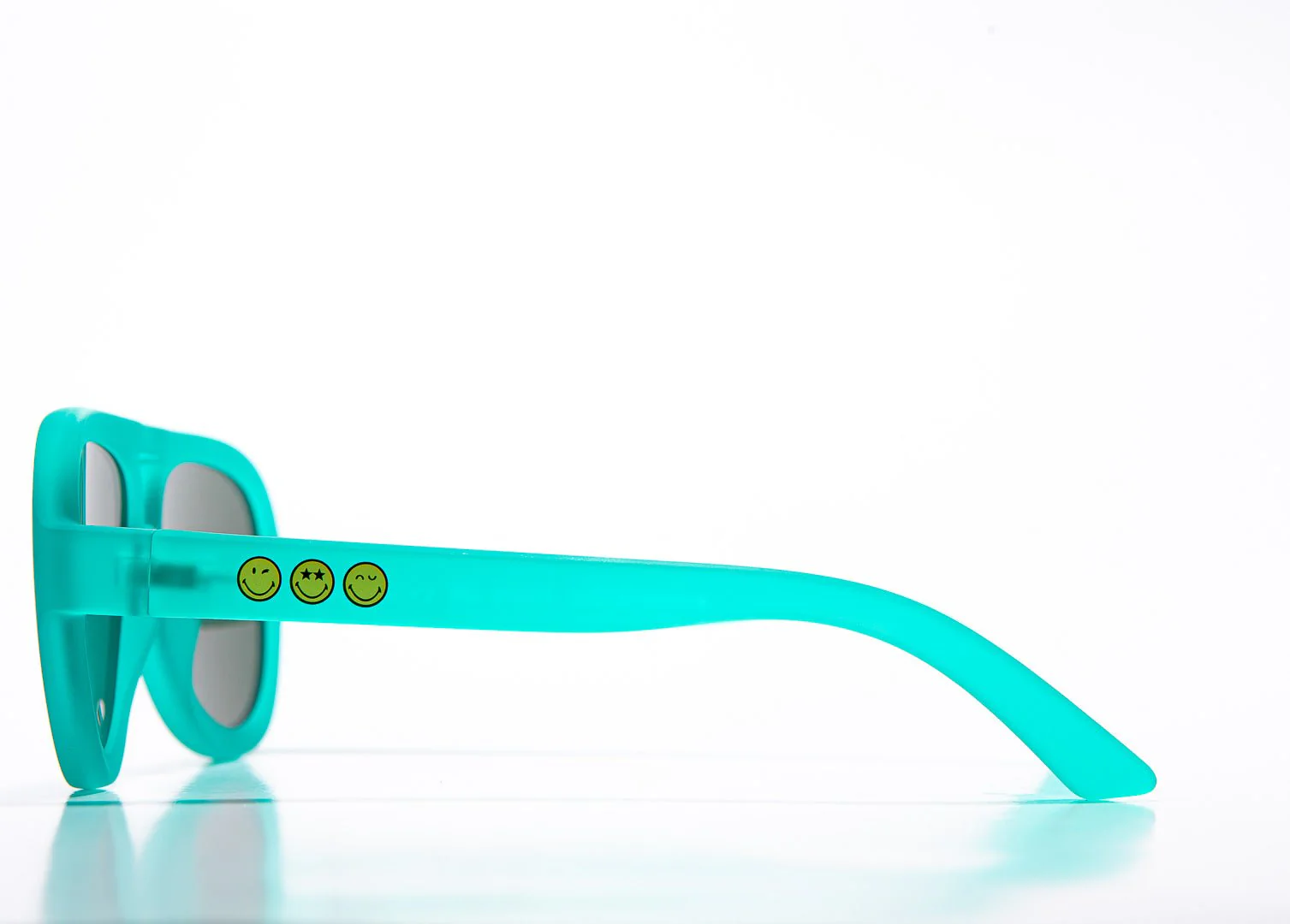 SmileyWorld Toddler Sunglasses Aviator Lake Green - Image 8
