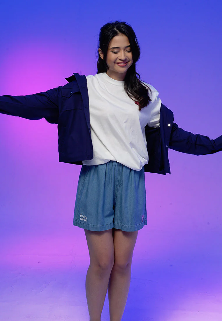 SmileyWorld - Tshirt Material Katun - Bruna - Image 3