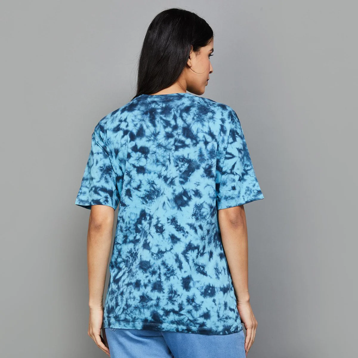 SmileyWorld Women Tie & Dye T-Shirt - Image 5