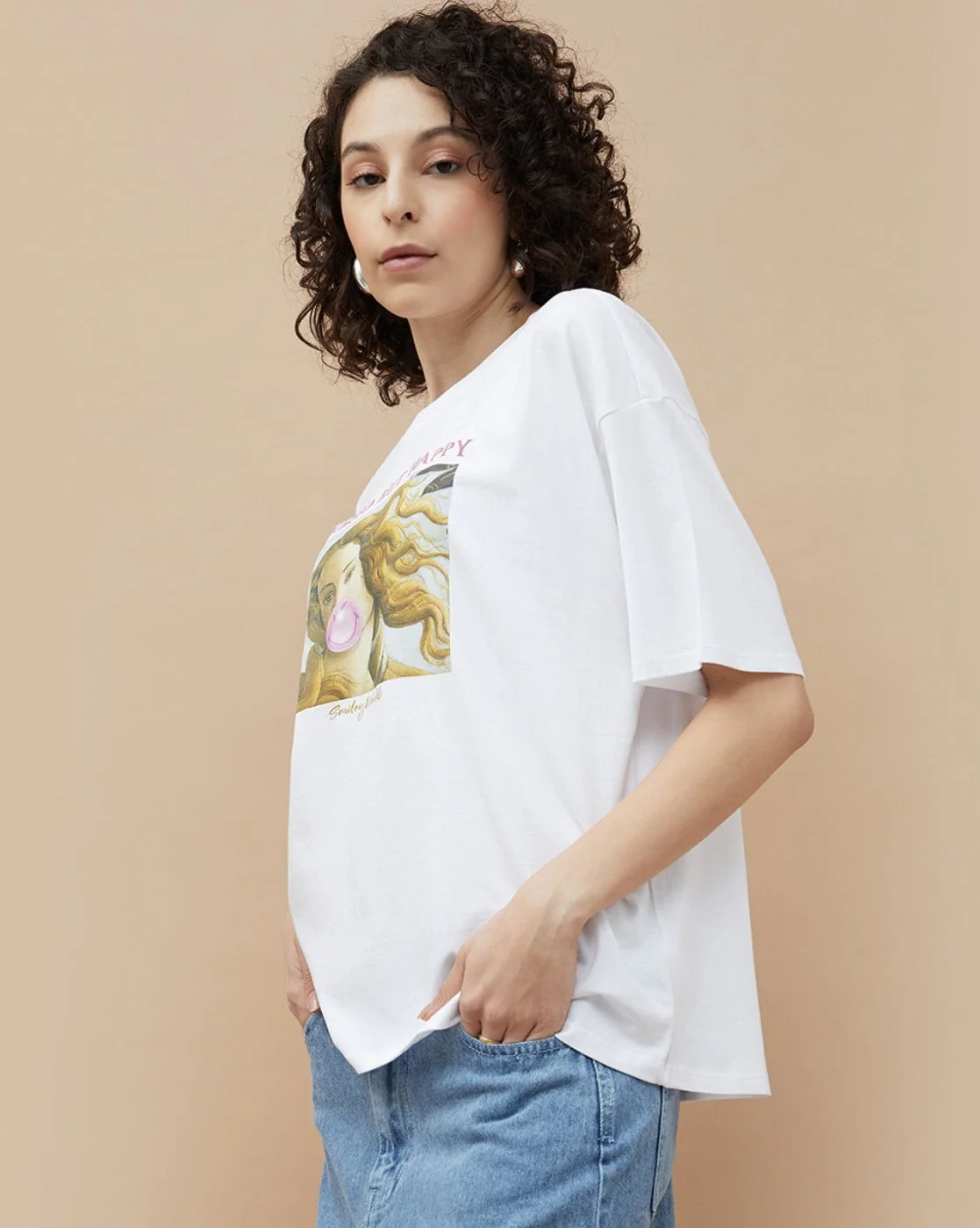 Women Abstract T-Shirt - Image 4